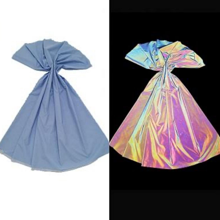 Reflective Rainbow Fabric